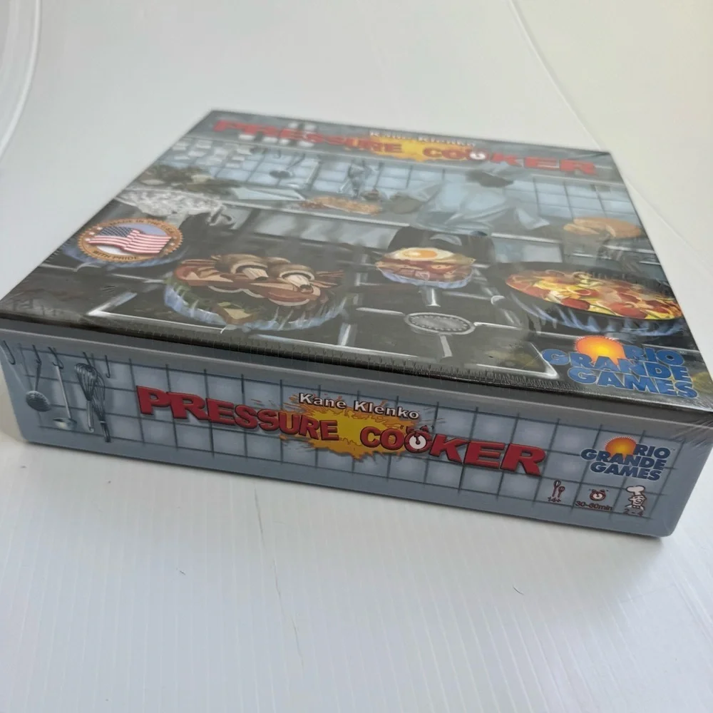 Pressure Cooker Board Game by - Kane Klenko Rio Grande Games